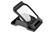 Darrahopens Appliances > Kitchen Appliances > Toasters & Grills Aluminum Alloy Egg Slicer for Hard Boiled Eggs Strawberry Slicer for Salad-Black