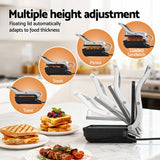 Darrahopens Appliances > Kitchen Appliances > Toasters & Grills Devanti 3 in 1 Sandwich Maker Steak Press Grill 1000W