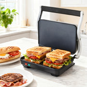 Darrahopens Appliances > Kitchen Appliances > Toasters & Grills Devanti 3 in 1 Sandwich Maker Steak Press Grill 1000W
