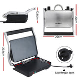 Darrahopens Appliances > Kitchen Appliances > Toasters & Grills Devanti 3 in 1 Sandwich Maker Steak Press Grill 1000W