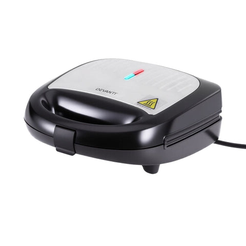 Darrahopens Appliances > Kitchen Appliances > Toasters & Grills Devanti 3-in-1 Sandwich Press Waffle Maker Panini Press Grill 850W
