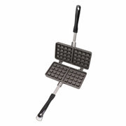Darrahopens Appliances > Kitchen Appliances > Toasters & Grills Manual Waffle Maker - Double Nonstick Aluminum Alloy Waffle Mold for Hash Browns, Pancakes