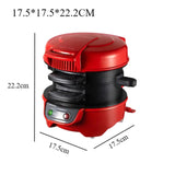 Darrahopens Appliances > Kitchen Appliances > Toasters & Grills Mini Sandwich & Waffle Maker - Easy to Clean Plates, Also for Burgers and Breakfast Cakes