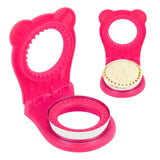 Darrahopens Appliances > Kitchen Appliances > Toasters & Grills Sandwich Cutter Mold Manual Cake Bread Cutter Sealer Tool Round for Kitchen Cooking Rose Red In Australia - Darrahopens