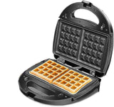 Darrahopens Appliances > Kitchen Appliances > Toasters & Grills Waffle & Sandwich Maker - 2-in-1 Waffle Iron Panini Press Toaster Breakfast Machine