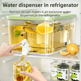 Darrahopens Appliances > Kitchen Appliances > Water Dispensers 5L Compact Fridge-Ready Cold Drink Dispenser with Spigot, Timer and Infuser Filter - Food-Grade PP & Heat Resistant Fruit Tea Tank