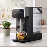 Devanti Instant Hot Water Dispenser 3L Heating Kettle 2400W Touch Control Water Black In Australia - Darrahopens
