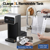 Darrahopens Appliances > Kitchen Appliances > Water Dispensers Devanti Instant Hot Water Dispenser 3L Heating Kettle 2400W Touch Control Water Black In Australia - Darrahopens