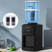 Darrahopens Appliances > Kitchen Appliances > Water Dispensers Devanti Water Cooler Dispenser Bench Top 22L w/2 Filter