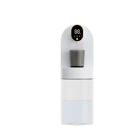 Darrahopens Appliances > Kitchen Appliances > Water Dispensers Smart Automatic Mouthwash Dispenser - 4 Adjustable Levels, LED Display, 2000mAh Battery & Magnetic Cups(white)