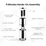 Darrahopens Appliances > Kitchen Appliances > Water Dispensers The Phoenix Gravity Water Filter Stainless Steel 304 -12L
