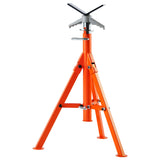 Darrahopens Appliances > Kitchen Appliances > Water Dispensers VEVOR Pipe Stand, 2500LBS Heavy Duty Pipe Jack Stands, 27.2"-52" Height Adjustable V Head Pipe Stand, 45# Steel Folding Jack Stand for 1/2-12 inches Pipes