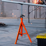 Darrahopens Appliances > Kitchen Appliances > Water Dispensers VEVOR Pipe Stand, 2500LBS Heavy Duty Pipe Jack Stands, 27.2"-52" Height Adjustable V Head Pipe Stand, 45# Steel Folding Jack Stand for 1/2-12 inches Pipes