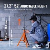 Darrahopens Appliances > Kitchen Appliances > Water Dispensers VEVOR Pipe Stand, 2500LBS Heavy Duty Pipe Jack Stands, 27.2"-52" Height Adjustable V Head Pipe Stand, 45# Steel Folding Jack Stand for 1/2-12 inches Pipes