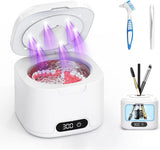 Darrahopens Appliances > Other Cleaning Appliances > Jewellery Cleaners Muti-Functional Portable UV-C Ultrasonic Cleaner (49KHz) - 3 Time Modes for Deep cleaning and Sterilization, 340ml Stainless Steel Tank