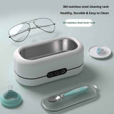 Darrahopens Appliances > Other Cleaning Appliances > Jewellery Cleaners Ultrasonic Jewelry Cleaner, 48KHz Ultrasonic Cleaner Machine for Jewelry, Eyeglasses, Rings, Watch Strap, Dentures- Dual Cleaning Modes, 304 Stainless Steel Tank