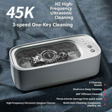 Darrahopens Appliances > Other Cleaning Appliances > Jewellery Cleaners Ultrasonic Jewelry Cleaner, Jewelry Cleaner Machine 4KHz, Professional Sonic Cleaner with One-Touch Operation, Sonic Cleaner for Rings, Glasses, Jewelry, Dentures White