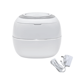 Darrahopens Appliances > Other Cleaning Appliances > Jewellery Cleaners Ultrasonic UV Cleaner Portable 42khz Dual Mode Cleaner 180-220ml with Chamber and Timer for Dentures Aligner Retainer Dental and Jewellery Cleaning Machine