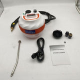 Darrahopens Appliances > Other Cleaning Appliances > Steam cleaners 4000W Steam Cleaner Brush High Temperature Pressure Clean Steam Mechine AU Plug orange