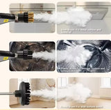 Darrahopens Appliances > Other Cleaning Appliances > Steam cleaners Black 1500W High Pressure Steam Cleaner with Digital Display (3.5 BAR) - 1.2L Heavy Duty Steamer for Kitchen Grease, Grout, Car Detailing & Upholstery (AU Plug)