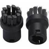 Darrahopens Appliances > Other Cleaning Appliances > Steam cleaners Brass Wire ROund Brush Set For Karcher Sc1 Sc2 Ctk10 Ctk20Sc3 Sc4 Sc5 Steam Cleaner (2 Black, 2 Yellow)