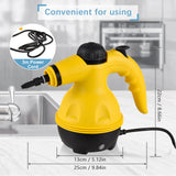 Darrahopens Appliances > Other Cleaning Appliances > Steam cleaners Multi-Purpose Handheld Steam Cleaner with 9 Accessories - High Pressure Chemical-Free Steamer for Kitchen, Bathroom, Car & Grout Cleaning (Includes AU Adapter)