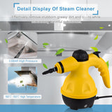 Darrahopens Appliances > Other Cleaning Appliances > Steam cleaners Multi-Purpose Handheld Steam Cleaner with 9 Accessories - High Pressure Chemical-Free Steamer for Kitchen, Bathroom, Car & Grout Cleaning (Includes AU Adapter)