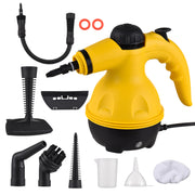 Darrahopens Appliances > Other Cleaning Appliances > Steam cleaners Multi-Purpose Handheld Steam Cleaner with 9 Accessories - High Pressure Chemical-Free Steamer for Kitchen, Bathroom, Car & Grout Cleaning (Includes AU Adapter)