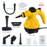 Darrahopens Appliances > Other Cleaning Appliances > Steam cleaners Multi-Purpose Handheld Steam Cleaner with 9 Accessories - High Pressure Chemical-Free Steamer for Kitchen, Bathroom, Car & Grout Cleaning (Includes AU Adapter)