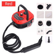 Darrahopens Appliances > Other Cleaning Appliances > Steam cleaners Red Portable High-Pressure Steam Cleaner with 1000ml Tank & 7-Piece Pro Brushes/Spray Nozzle Kit - 131°C High-Temp Deep Cleaning Machine for Kitchen Grease and Home Sanitization