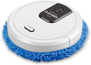 Darrahopens Appliances > Other Cleaning Appliances > Steam cleaners Smart Mopping Robot with Spray & Humidifier – Automatic Floor Cleaner for Hard Floors, Dry and Wet Cleaning, Pet Hair Removal, Compact Design (White)