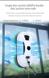 Darrahopens Appliances > Other Cleaning Appliances > Steam cleaners Smart Robot Window Cleaner - Automatic Glass Cleaning Washer with Remote Control - 2800Pa Suction & UPS Safety System - Includes 10 Microfibre Pads