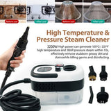 Darrahopens Appliances > Other Cleaning Appliances > Steam cleaners Steam Cleaner 3200W Portable Handheld High Pressure Steamer for Car Home Kitchen