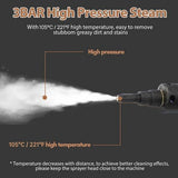 Darrahopens Appliances > Other Cleaning Appliances > Steam cleaners Steam Cleaner 3200W Portable Handheld High Pressure Steamer for Car Home Kitchen