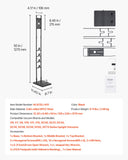 Darrahopens Appliances > Other Cleaning Appliances > Steam cleaners VEVOR Vacuum Stand, Compatible With Dyson V6 V7 V8 V10 V11 V15, Stable Vacuum Stand Holder with 4 Hooks for Dyson DC30 DC31 DC34 DC35 DC58 DC59 DC62 D74 Cordless Upright Vacuum Cleaners & Accessories