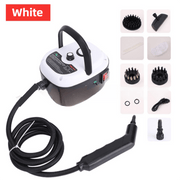 Darrahopens Appliances > Other Cleaning Appliances > Steam cleaners White Portable High-Pressure Steam Cleaner with 1000ml Tank & 7-Piece Pro Brushes/Spray Nozzle Kit - 131°C High-Temp Deep Cleaning Machine for Kitchen Grease and Home Sanitization