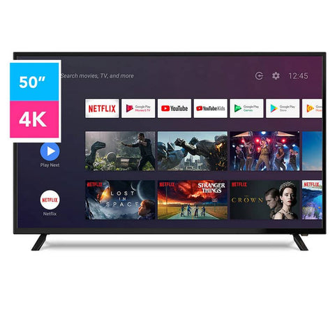Darrahopens Appliances > TV New 50" UHD 4K Smart Android Digital TV Google Assistance Chromecast