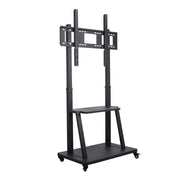 Darrahopens Appliances > TV > TVs & Accessories 100" Heavy Duty Floor TV Stand TV Cart Trolley Height Adjustable Mount Bracket
