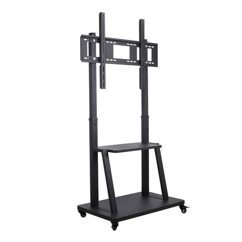 Darrahopens Appliances > TV > TVs & Accessories 100" Heavy Duty Floor TV Stand TV Cart Trolley Height Adjustable Mount Bracket