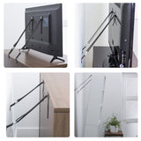 Darrahopens Appliances > TV > TVs & Accessories 2 pack TV & Furniture Anti-Tip Safety Straps | Premium Parts | Mounting Hardware Included | Baby-Proof and Earthquake-Proof from Tipping