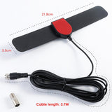 Darrahopens Appliances > TV > TVs & Accessories 25 Mile Range Antenna TV Digital HD 4K Antenna Digital Indoor HD Black one size