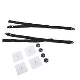 Darrahopens Appliances > TV > TVs & Accessories 2Pcs Adjustable TV Safety Straps Adhesive Anti Tip Furniture Anchors for Baby Proofing Flat Screens Fix to Wall Cabinet Stand Desk In Australia - Darrahopens