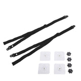 Darrahopens Appliances > TV > TVs & Accessories 2Pcs Adjustable TV Safety Straps Adhesive Anti Tip Furniture Anchors for Baby Proofing Flat Screens Fix to Wall Cabinet Stand Desk In Australia - Darrahopens