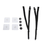 Darrahopens Appliances > TV > TVs & Accessories 2Pcs Adjustable TV Safety Straps Adhesive Anti Tip Furniture Anchors for Baby Proofing Flat Screens Fix to Wall Cabinet Stand Desk In Australia - Darrahopens