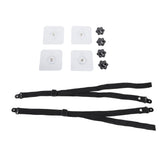 Darrahopens Appliances > TV > TVs & Accessories 2Pcs Adjustable TV Safety Straps Adhesive Anti Tip Furniture Anchors for Baby Proofing Flat Screens Fix to Wall Cabinet Stand Desk In Australia - Darrahopens