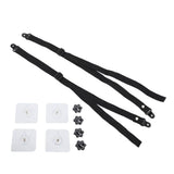 Darrahopens Appliances > TV > TVs & Accessories 2Pcs Adjustable TV Safety Straps Adhesive Anti Tip Furniture Anchors for Baby Proofing Flat Screens Fix to Wall Cabinet Stand Desk In Australia - Darrahopens