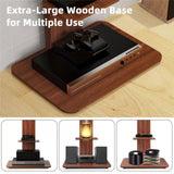 Darrahopens Appliances > TV > TVs & Accessories 32"-65" Tv Floor Stand Adjustable Corner Tv Mount Bracket With Sturdy Wood Base