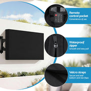 Darrahopens Appliances > TV > TVs & Accessories Artiss 40-43 Inch TV Cover Waterproof Outdoor Patio Flat Television Protector