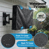Darrahopens Appliances > TV > TVs & Accessories Artiss 40-43 Inch TV Cover Waterproof Outdoor Patio Flat Television Protector