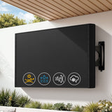 Darrahopens Appliances > TV > TVs & Accessories Artiss 55-58 Inch TV Cover Waterproof Outdoor Patio Flat Television Protector